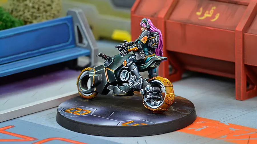 [Loong Way Miniatures] Corvus Belli Infinity 0525 авторизованный охотник за головами 32 мм