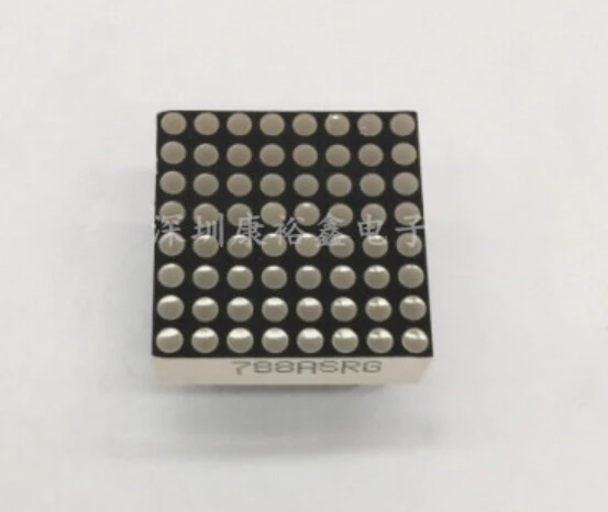 Светодиодный матричный дисплей 8x8 1 9 мм 20*20 красный и зеленый общий катод/общий