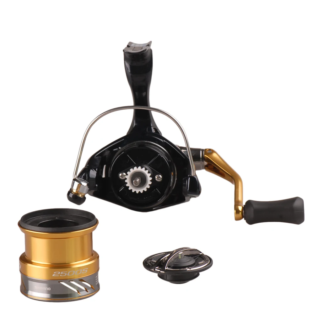 Катушка Shimano NASCI 4 + 1BB/6 2: 1 рыболовная катушка с глубокой леской для спиннинга Hagane