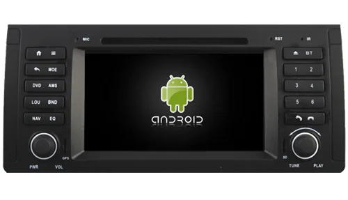 Android 5.1.1 Аудио dvd-плеер АВТОМОБИЛЯ ДЛЯ BMW E39/M5/X5/E53 gps Мультимедиа головное