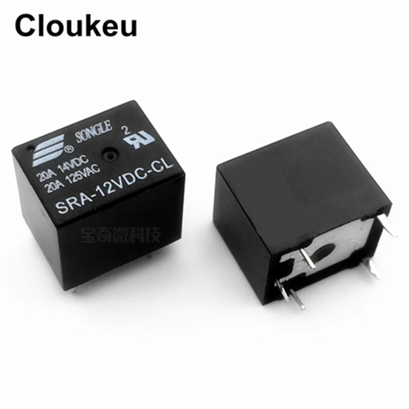 

SRA-12VDC-CL 20A T74 Relay DIP5