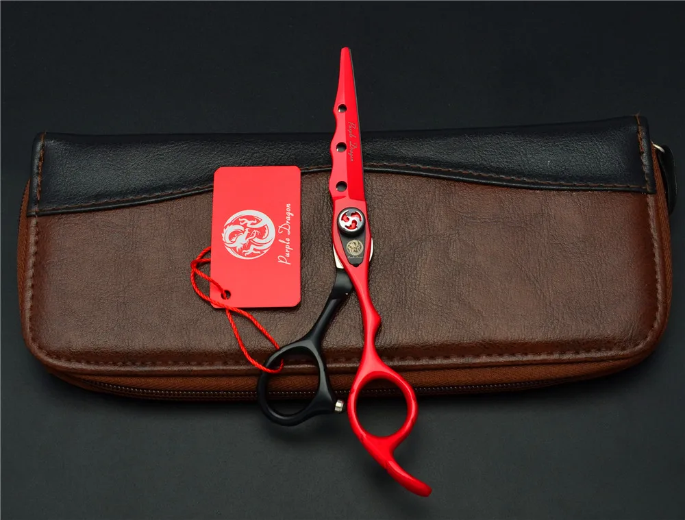 Профессиональные Парикмахерские ножницы JP 440C 2 шт. 6 дюймов красные для стрижки