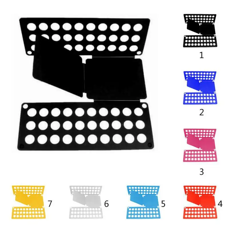Funny Cloth Easy Folding Board Laundry Room Organizer for Lazy People T Shirt Pants Towels Home Organize Supply W1 | Дом и сад