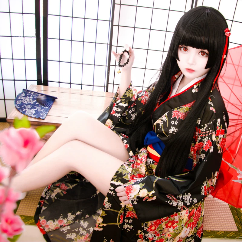 Кимоно для косплея Liva girl из японского аниме Enma Ai| |