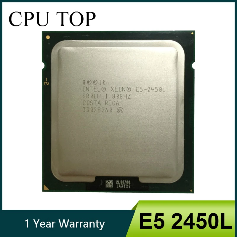 Процессор Intel Xeon E5 2450L SR0LH 1 8 ГГц ядер 20 м LGA1356 процессор с процессором