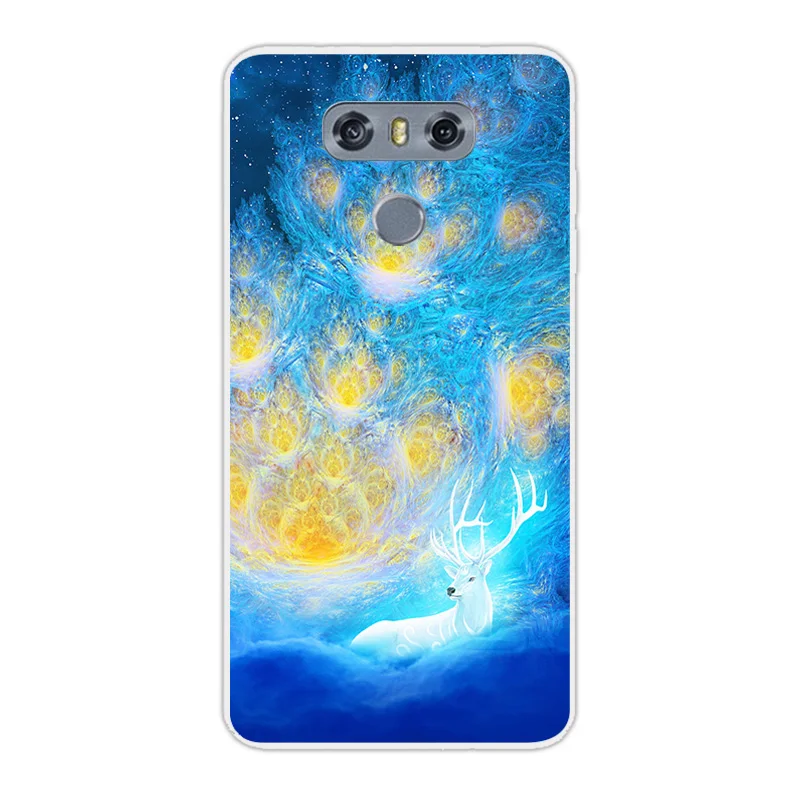Fashion TPU Soft Silicone Colored Phone Case For LG G6 5.7 inch Cases Ultrathin Back Cover H870DS H870 Mobile Shell |