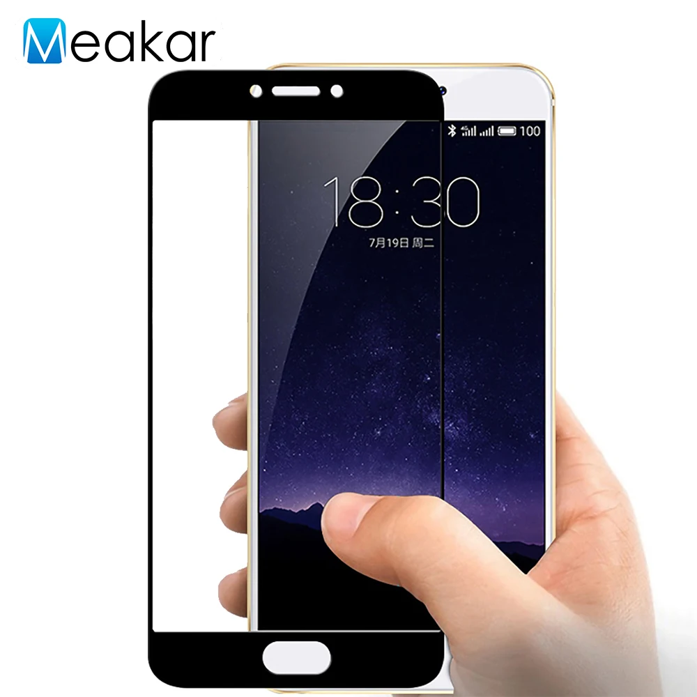 9H 2.5D полное покрытие 5 для Meizu Mx6 закаленное зеркальное телефона Mx 6 | Мобильные