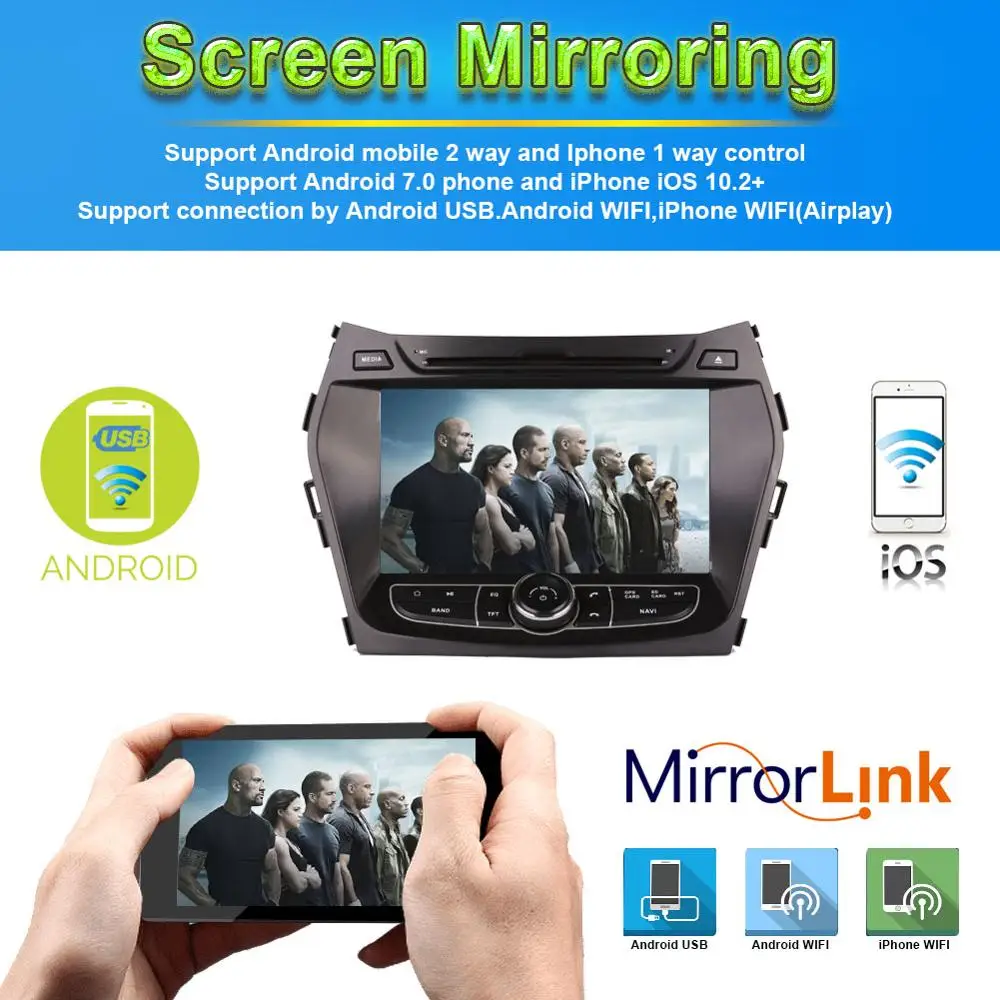 Android 7 1/8 0 4 Гб ОЗУ Восьмиядерный автомобильный DVD мультимедийный плеер GPS
