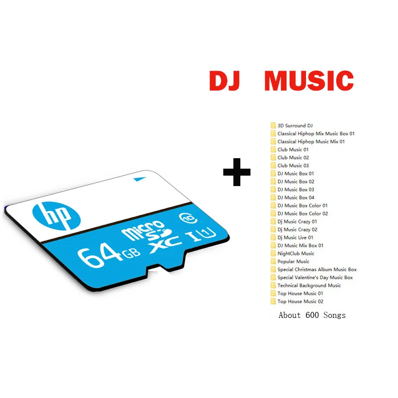 Mi210-TF64G DJ Music Hp слот для карт памяти 64 ГБ microSDXC Скорость до 100 МБ/с. видео в формате Full HD 4k фото с защитой от рентгеновского снимка Водонепроницаемый TF/SD карты дропшипинг - Емкость: Mi210-TF64G DJ Music