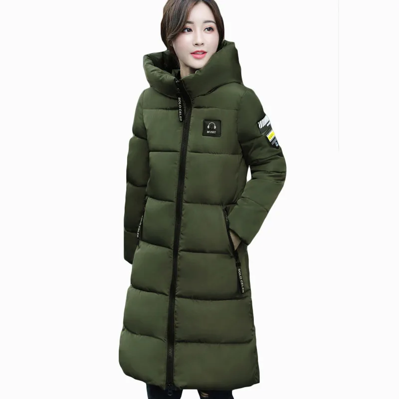 

2017 NEW FASHION WOMEN CASUAL PARKA SOLID SLIM HOODED THICER WARM FAMELA WINTER JACKET COTTON PADDED HIGH QUALITY ZL874