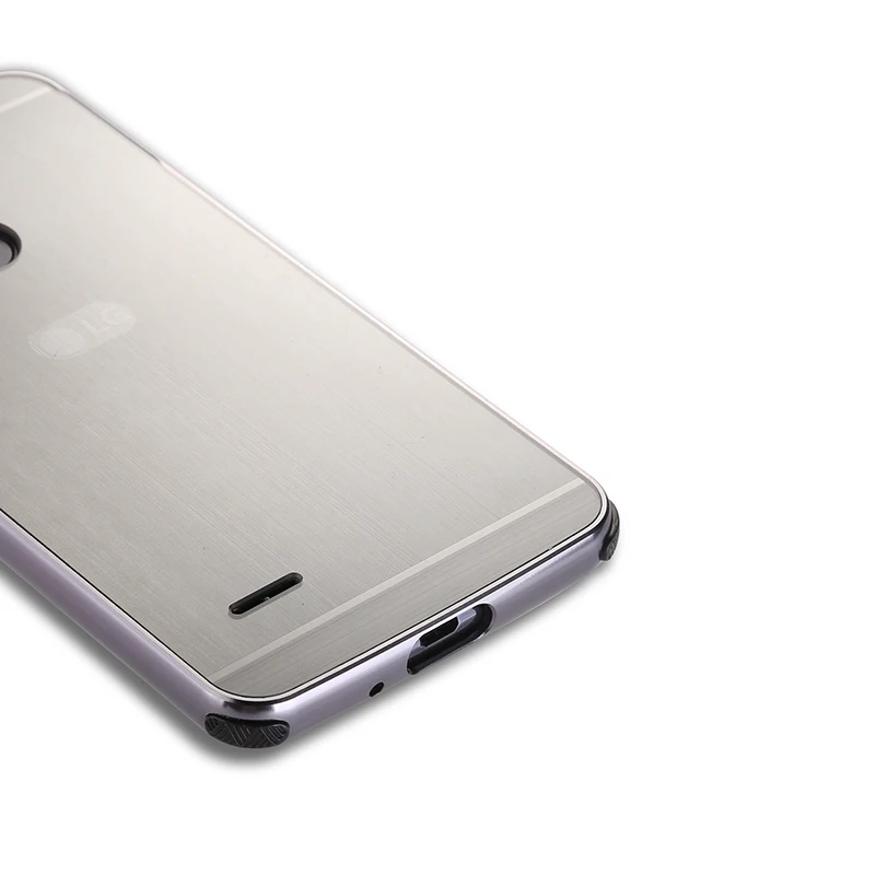 Для LG K10 2017 M250 5 3 &quotчехол с металлической рамкой матовой задней крышкой жесткий