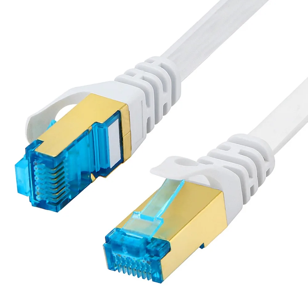 RJ45 Ethernet кабель Плоский CAT6 0 5 м 1 2 3 10 15 сетевой гигабитный Lan патч маршрутизатора