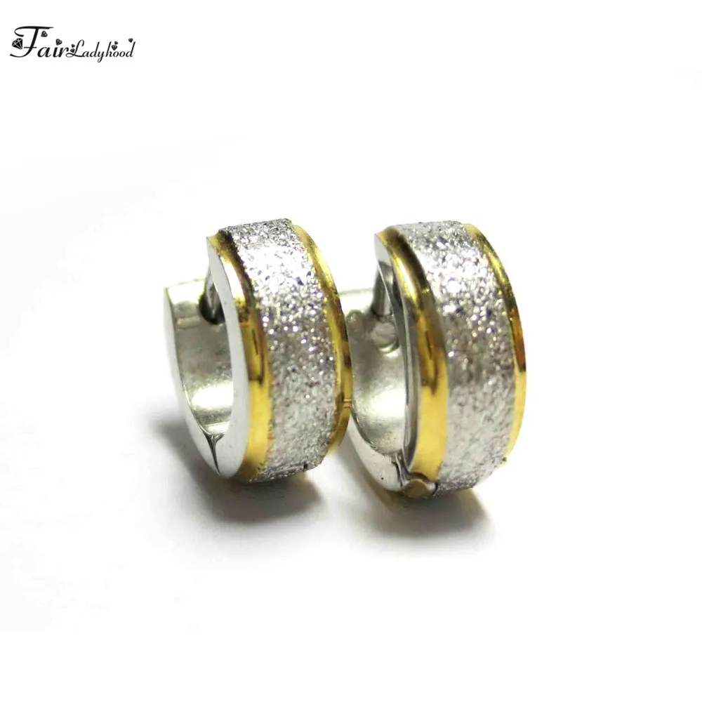 Женские серьги кольца из нержавеющей стали 4 х10 мм|fashion hoop earrings|hoop earringsearrings earrings |