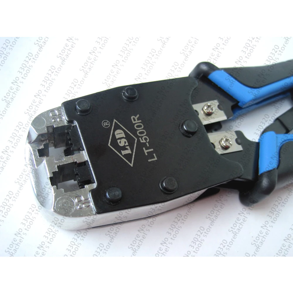 

LT-500R Rj45 Rj11 Rj12 провод Lan Сетевой кабель обжимной пк сетевой инструмент для зачистки 8p/6p
