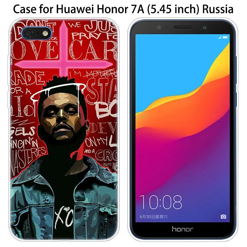 Силиконовый чехол Starboy The Weeknd XO для Huawei Honor 20 8A 7A Pro 10 9 8 Lite View 7S 8S 8X 7X 6X 8C 20i 10i Play из