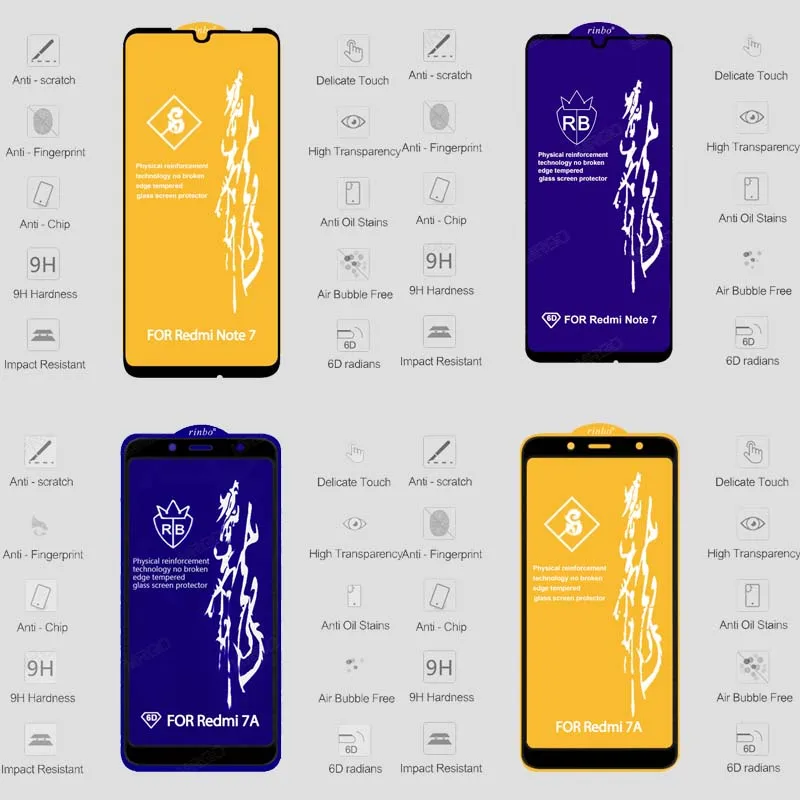 Закаленное стекло для Xiaomi Redmi 7A Note 7 8 Pro безопасная защита экрана камера защитная 8A 8t стекло Redmi Note 8 Pro 7 стекло 8