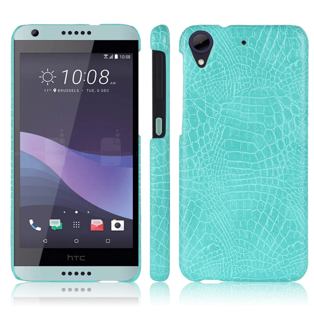 Чехол для HTC Desire 626 жесткая задняя крышка из поликарбоната и искусственной кожи с