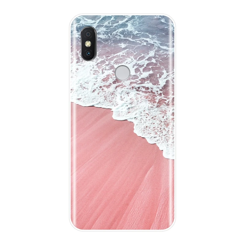 Чехол для телефона Pocophone F1 Xiaomi Redmi Note 4 4X 5 5A 6 Pro Prime Beach Sea силиконовый мягкий чехол S2