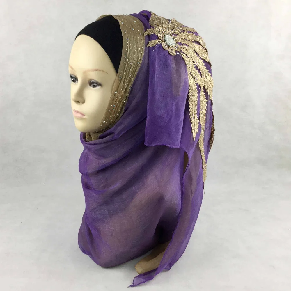 (12 шт./лот) мусульманский Свадебный хиджаб Свадебная шаль шарф можно выбрать