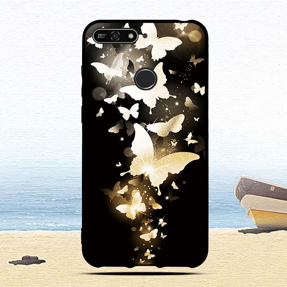 Мягкий силиконовый чехол из ТПУ для huawei Honor 7A/Honor 7A Pro/Y6 /Y6 Prime /Enjoy 8e, Симпатичные чехлы с героями мультфильмов - Цвет: 9