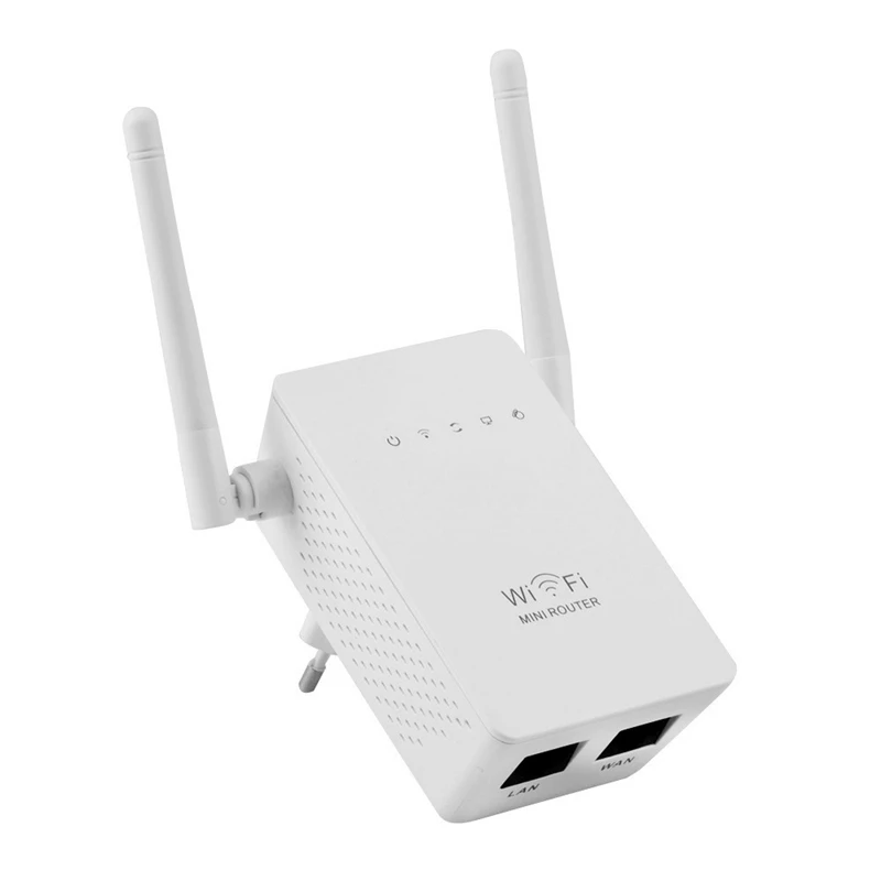 Беспроводной Wi Fi ретранслятор 300 Мбит/с расширитель усилитель антенны сигнала