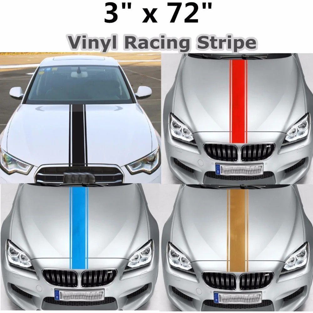 HotMeiNi автомобильные наклейки и для стайлинга автомобиля 3 &quotx 72&quot 183x8 см