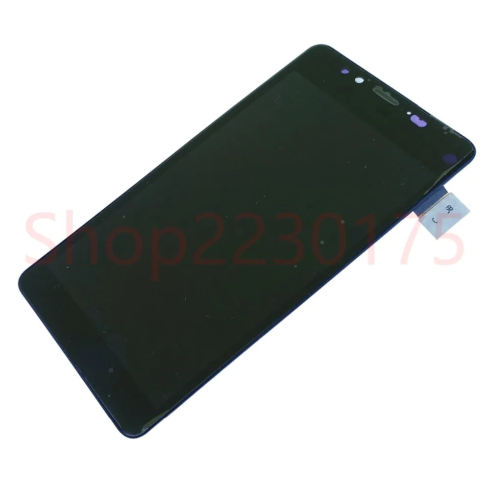 Для Nokia Lumia 950 RM-1104 RM-1118 ЖК-дисплей кодирующий преобразователь сенсорного экрана в сборе рамка запасные части