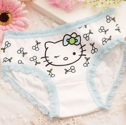 5 шт./лот мода дети трусики трусы для девочек девочка белье прекрасный мультфильм