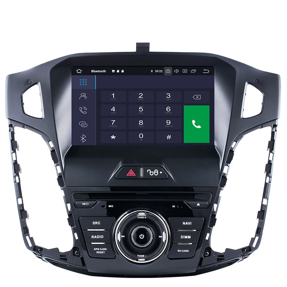 Android 9 0 gps навигации автомобиля DVD плеер для Ford Focus 2011 2012 2014 автомобилей радио Авто
