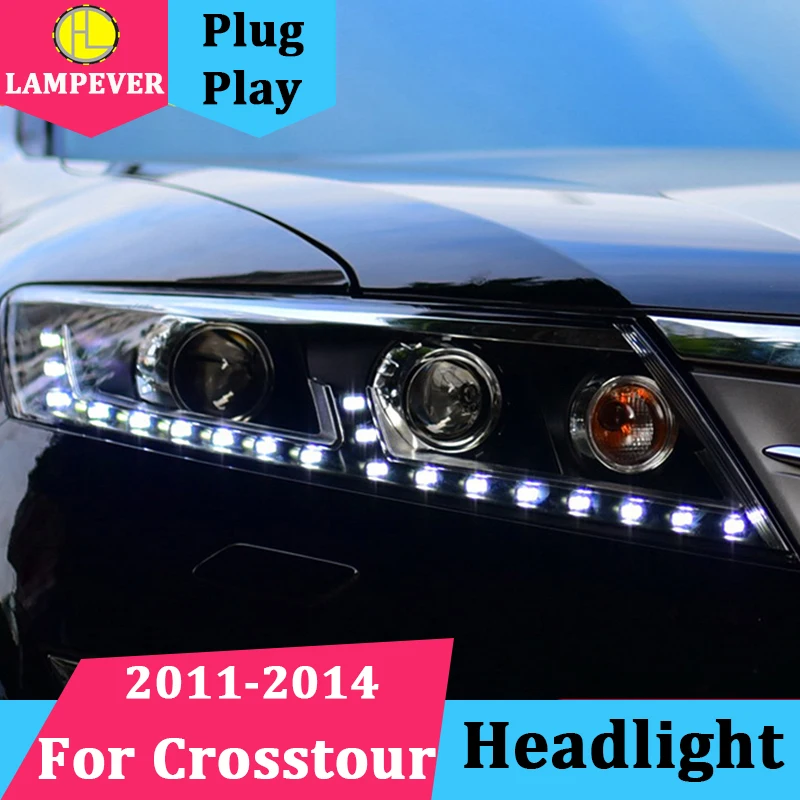 Lampever светодиодный светильник s для Honda Crosstour|headlights for|led drlrunning lights |
