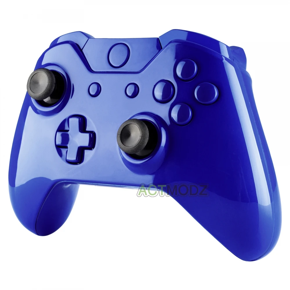 Полированная Блестящий Голубой ремонт В виде ракушки и комплект для Xbox один