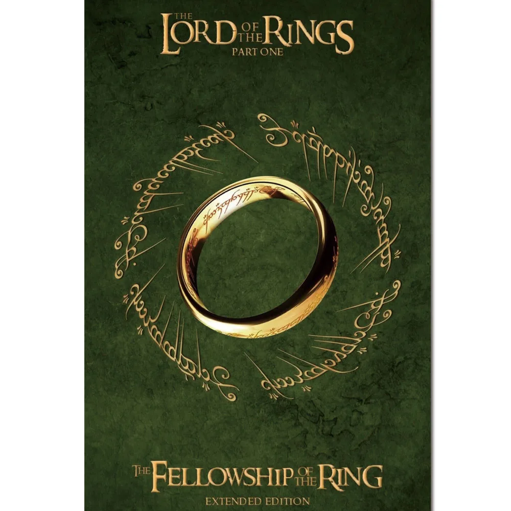 Властелин Колец плакат искусство шелковая ткань печатает 24*36 дюймов Кино