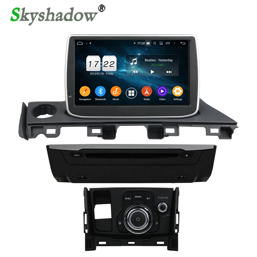 Ips DSP Android 9,0 8 ядерный 4G+ 32GB многофункциональный автомобильный Радио dvd-плеер gps карта RDS wifi Bluetooth для Mazda 6 Atenza