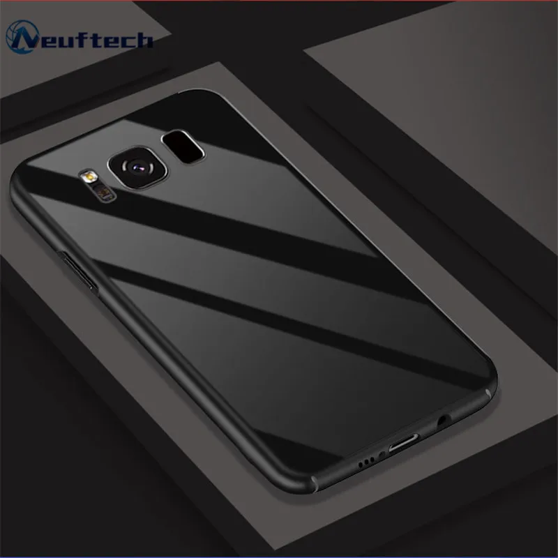 Чехол для телефона роскошь samsung Galaxy S8 S9 плюс Жесткий чехол противоударный