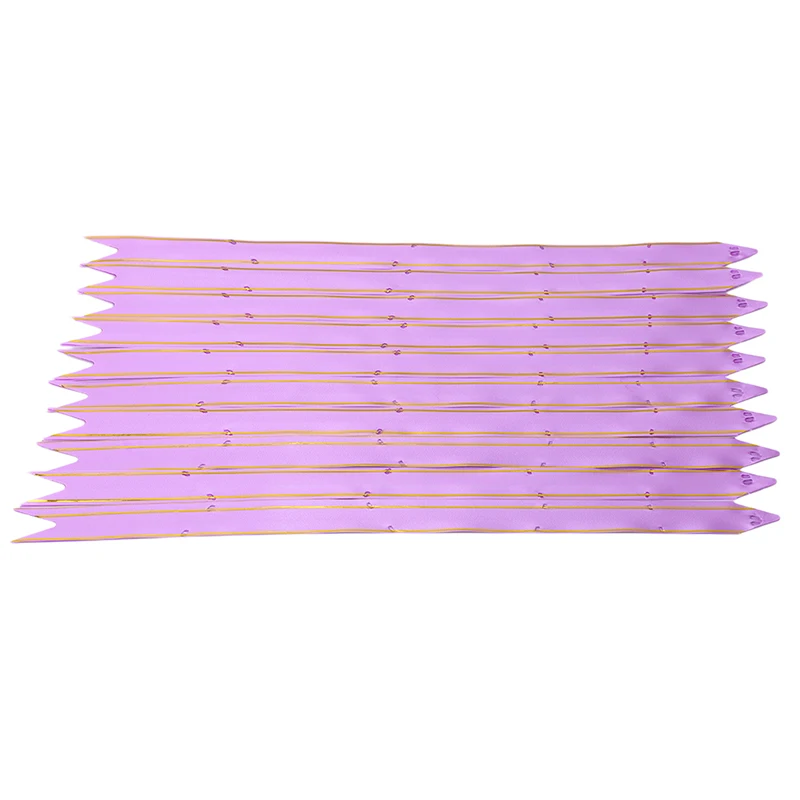 light purple 10 шт./упак. DIY праздничные свадебные украшения, подарок на Рождество, ручная Выдвижная цветами праздничные вечерние Материал украшение в виде банта - Цвет: light purple