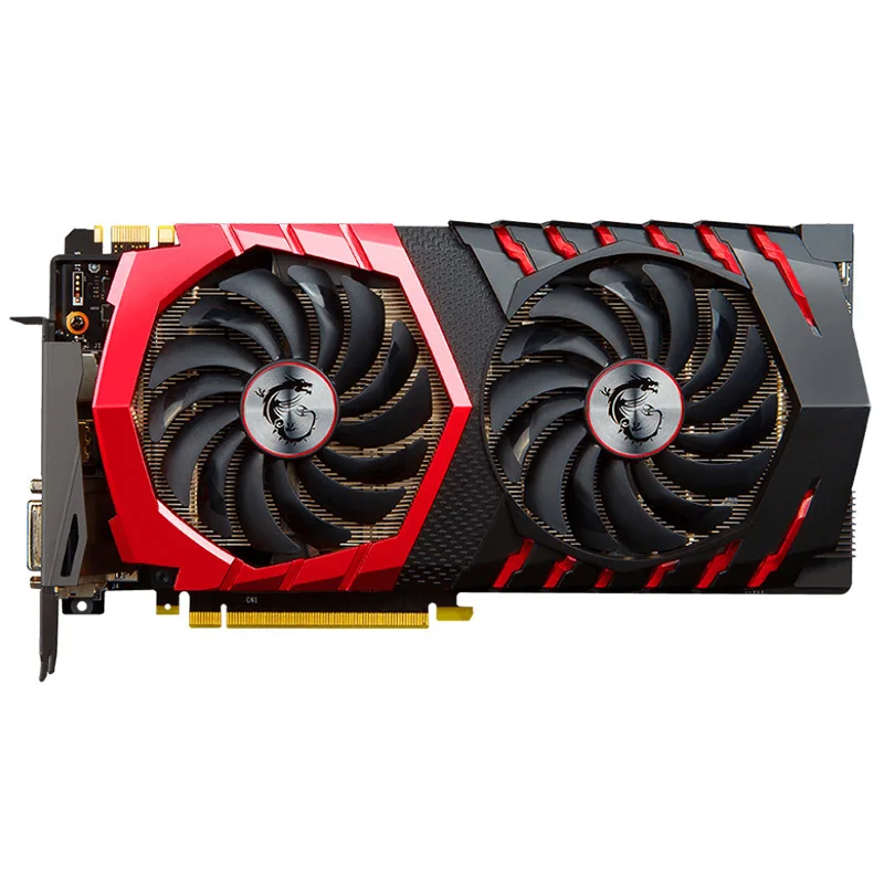 Шахтер горнодобывающей msi gtx1070Ti Топ видеокарта красный дракон 1607/1683 мГц 8 г 256bit PCI E