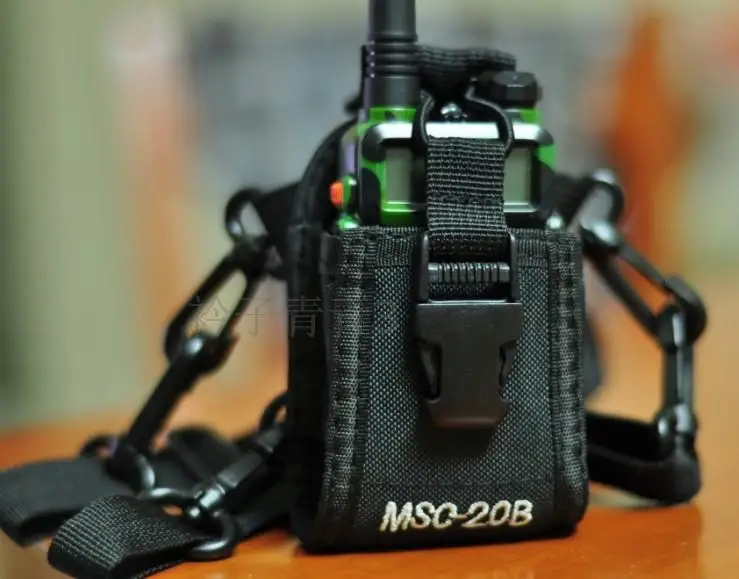 2pcs Baofeng radio case Carry Case Holder Walkie Talkie nylon case radio holder for Kenwood For Motorola Yaesu Uv-5r Accessories