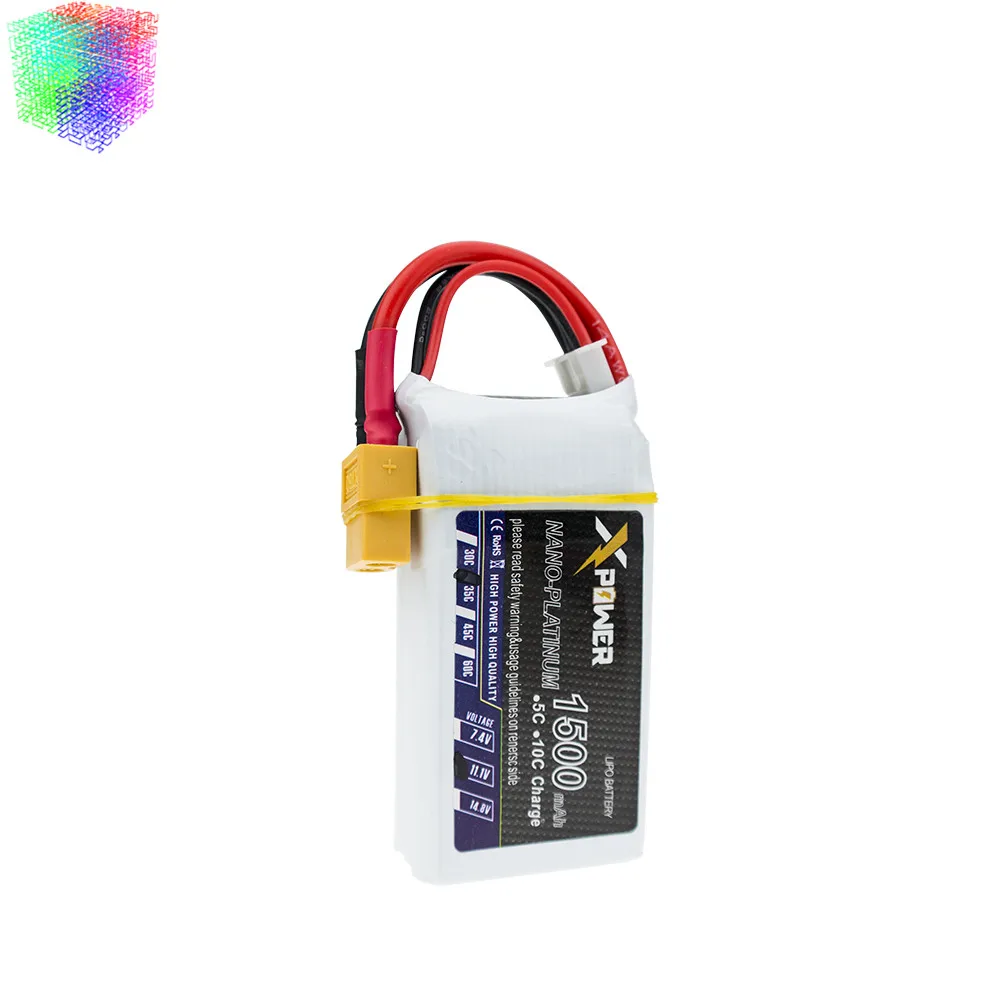 3S 11 1 В 1500 мАч 35C Lipo аккумулятор XT60 T Разъем для RC автомобиля Skylark Mini Shredder200 Qav250 Vortex