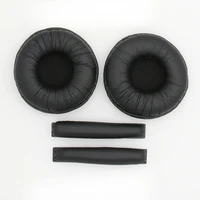 soft leather headphone ear pads cushion pads forsennheiser px200 px80 pc36 px100 pmx100 pmx200 pxc300 pxc250 earpads black