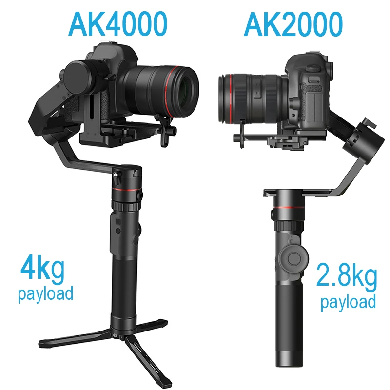 Feiyutech Feiyu AK4000 AK2000 3 оси DSLR Стабилизатор Следуйте Фокус Handhel видео Gimbal для sony Canon