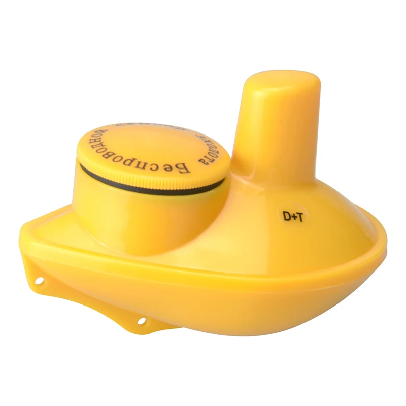 Русское меню. Портативный беспроводной эхолокатор с датчиком-эхолотом для