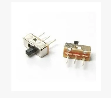 Переключатель SS12D07 SS12D07G4 3 контакта прямые ножки ручка 1P2T расстояние 4 мм 20 шт. |