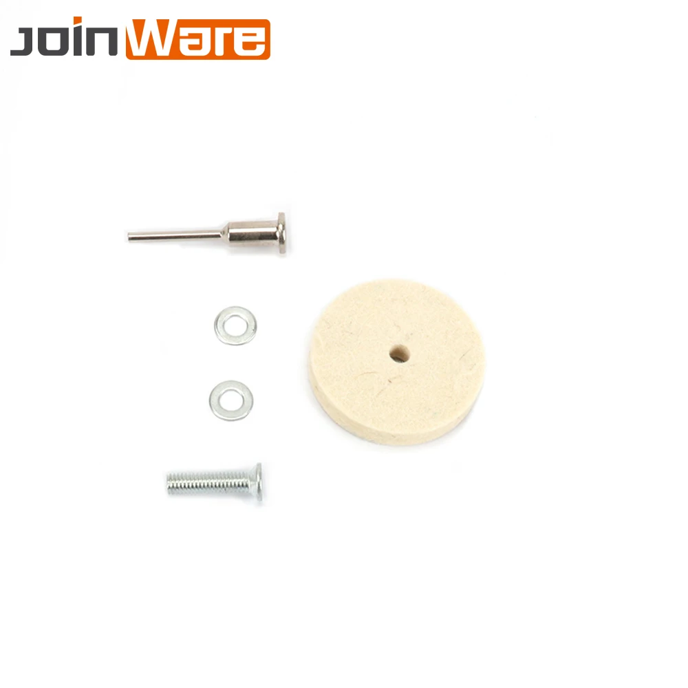 Диафрагма из шерстяного войлока Круглый Полировочный диск 2 дюйма 50 мм 6 насадка 10