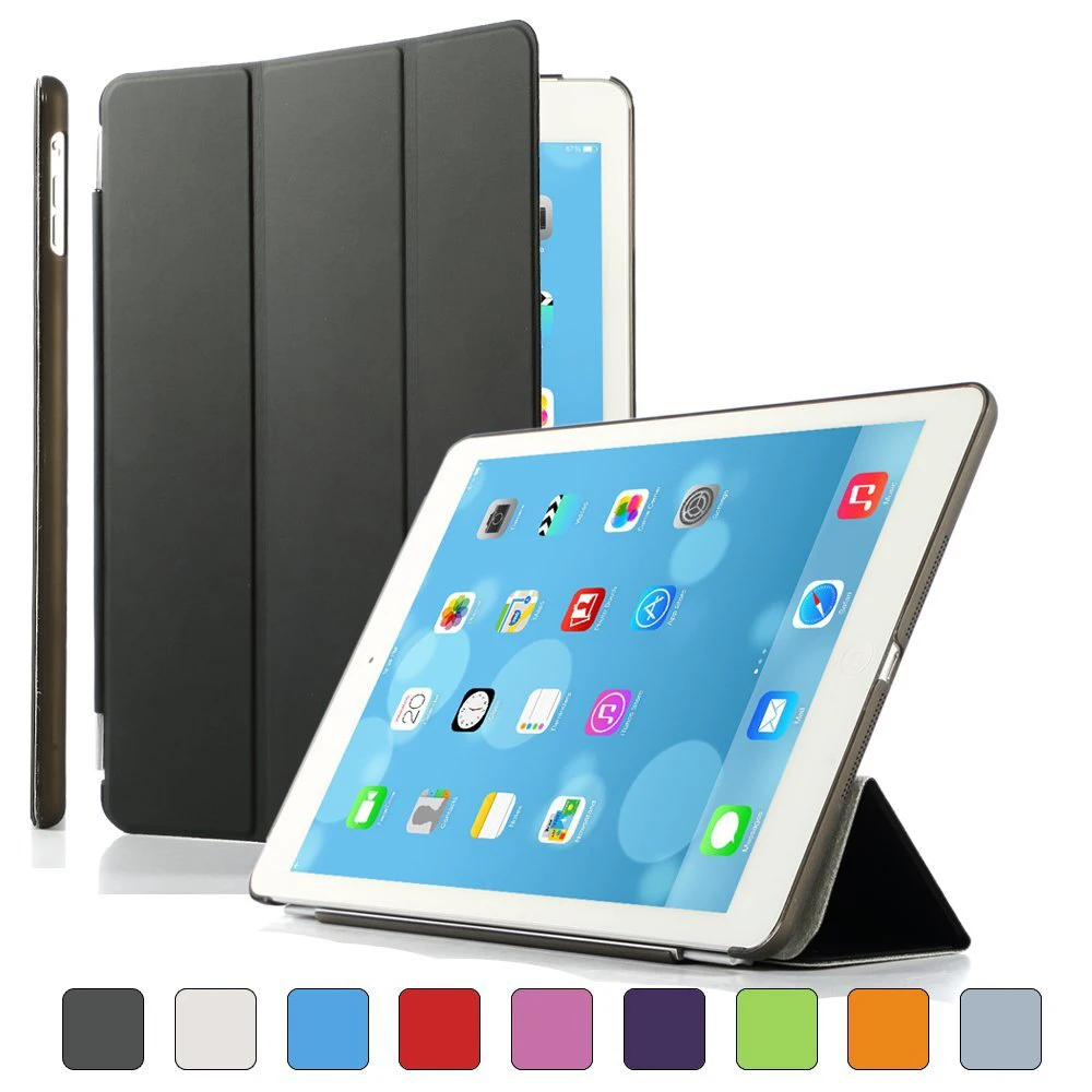 Ультратонкий умный чехол для iPad Air 9 7 дюйма складная подставка Автоматический