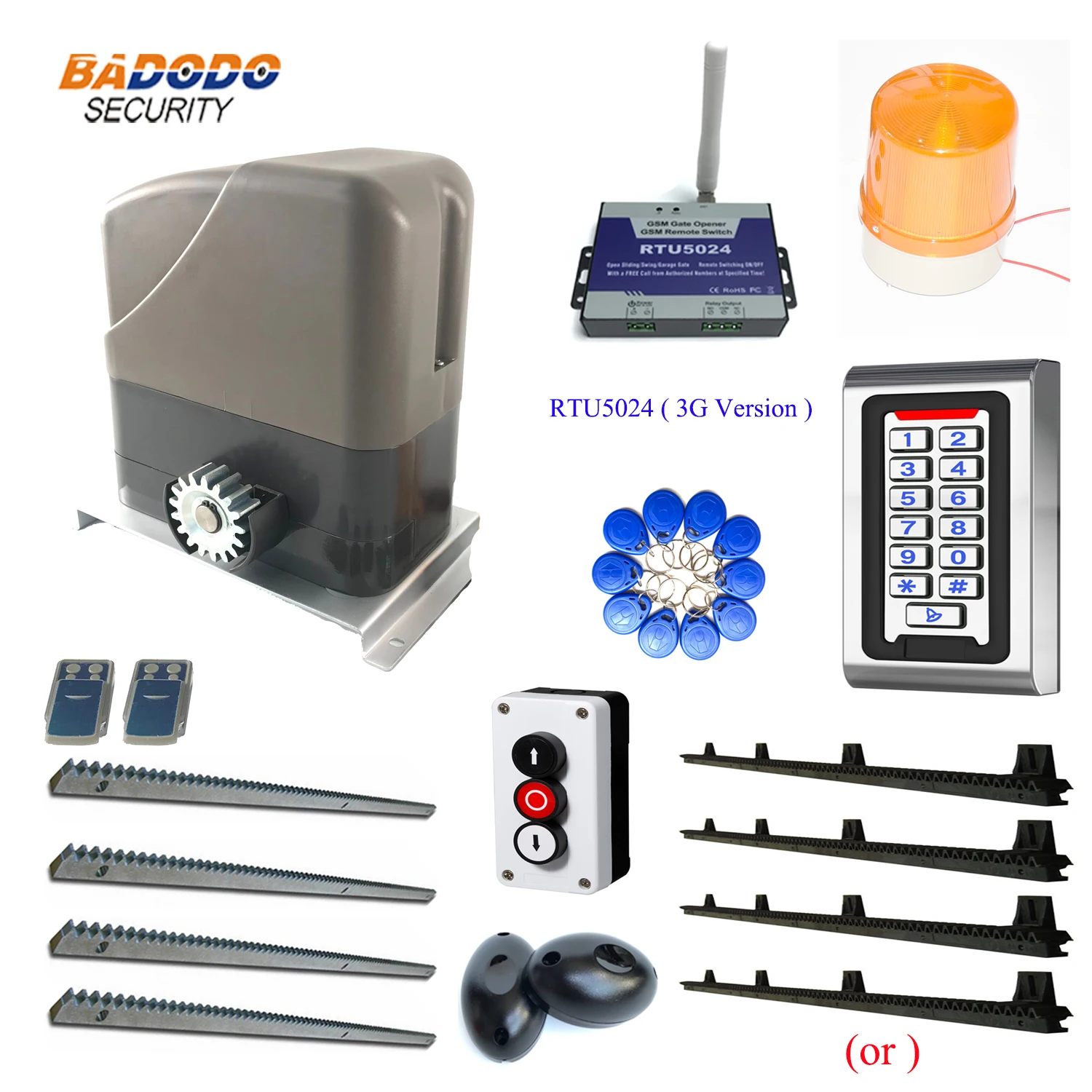 Автоматический Электрический Открыватель раздвижных ворот 800 кг с