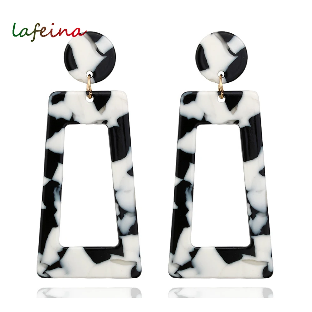 Большие Винтажные серьги для женщин геометрические массивные