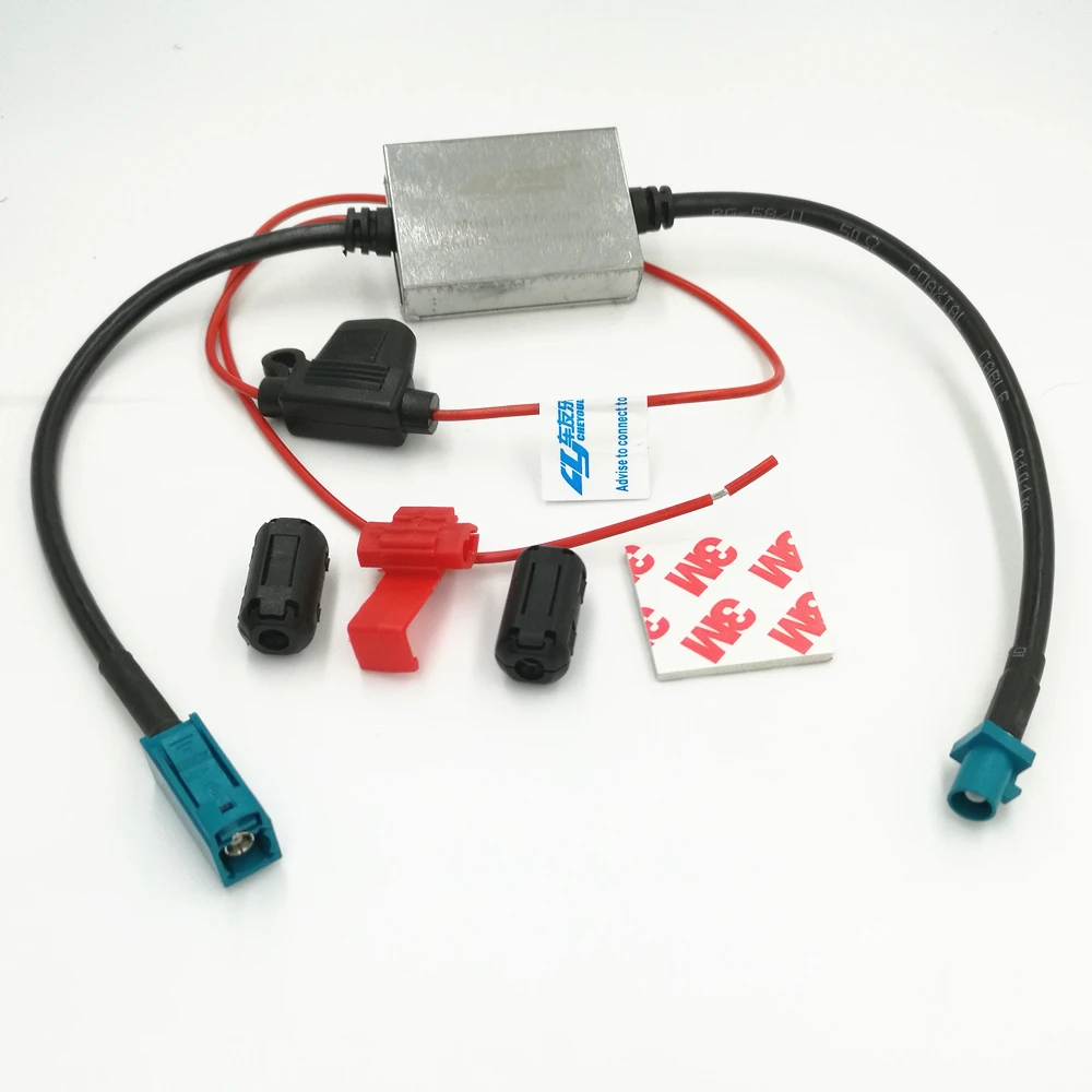 DC 12-24V Автомобильный fm-радио сигнал антенна усилитель автомобильный Радио