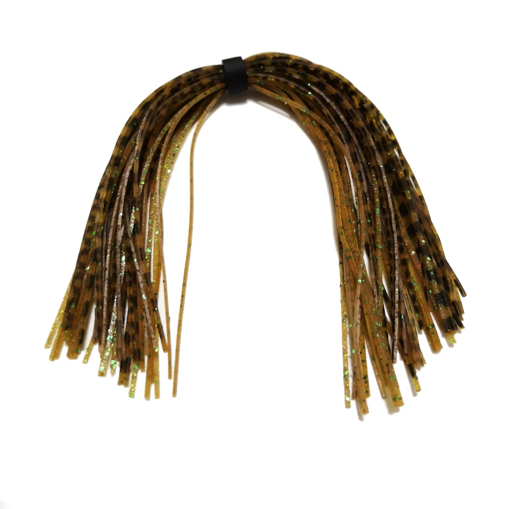 10 пучков SF046 44/49 нитей Силиконовые юбки рыболовные аксессуары DIY Buzzbaits Spinner Buzz Bait