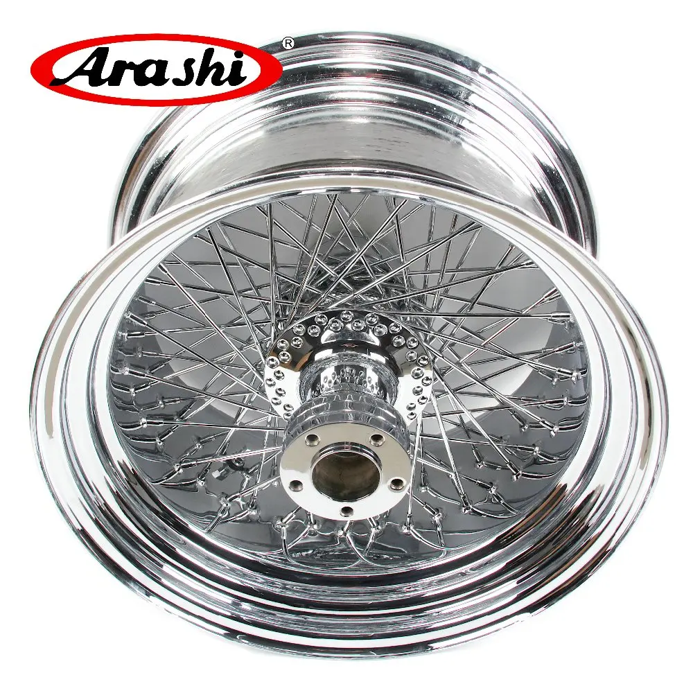 Хромированный задний обод колеса Arashi 18x10 5 дюйма для Harley Davidson FLSTC FAT BOY модификация
