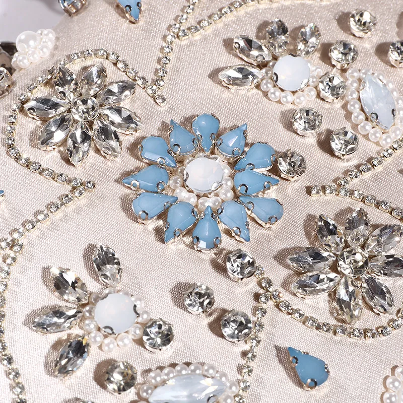 2018 Новый Жемчуг Rhinestone Diamonds Банкетный вечерняя сумочка BS010 Для женщин сумки